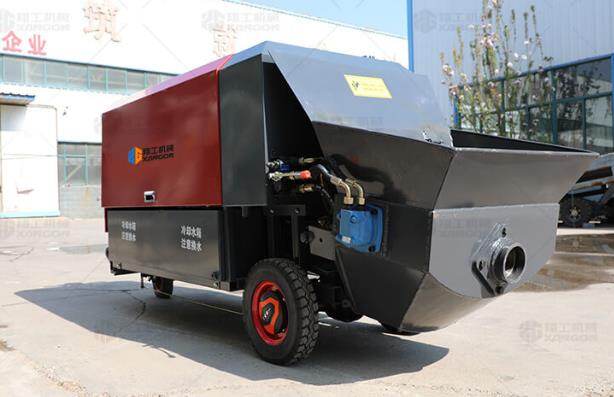 混凝土輸送泵，泵送后的工作不能落下